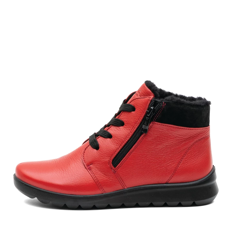 Ara Shoes Tonya Women's Warm-lined Lace & Zip Bootie