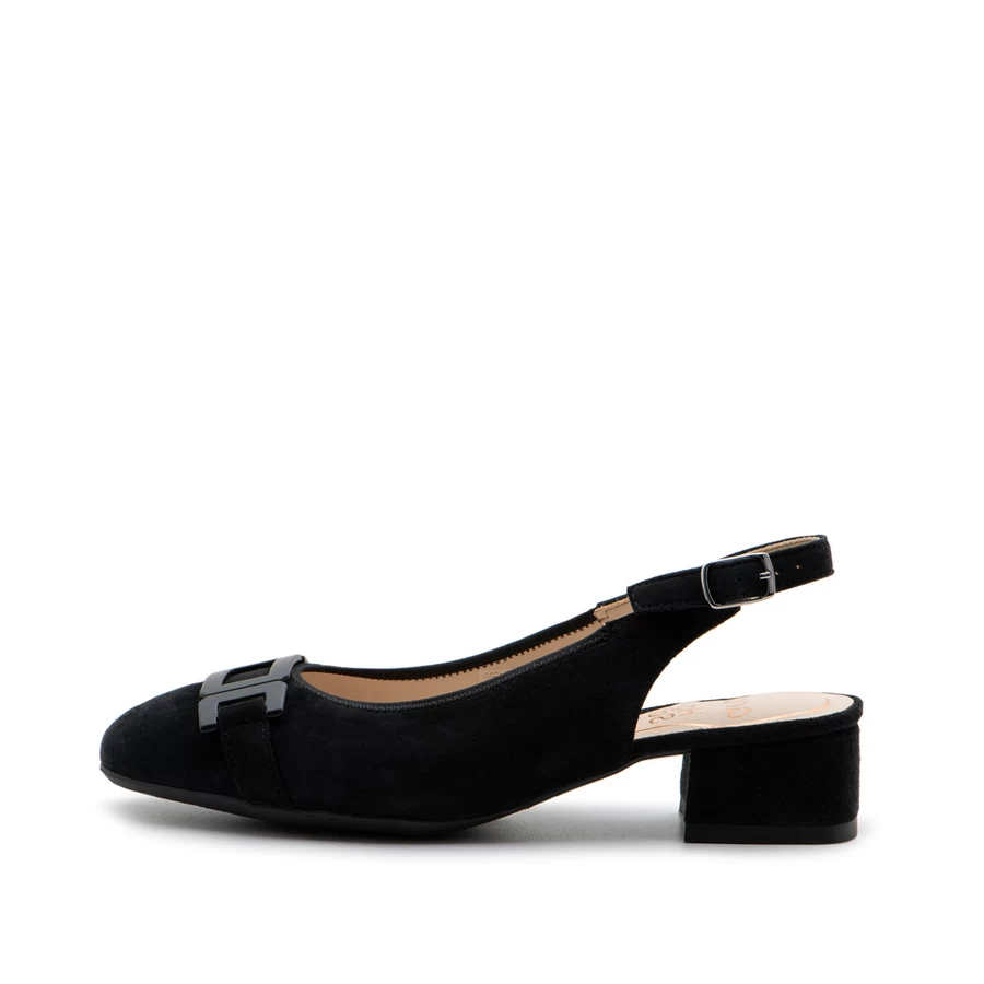 Ara Shoes Gallant Sling 2 Women's Chain Block Heel Pump 35mm