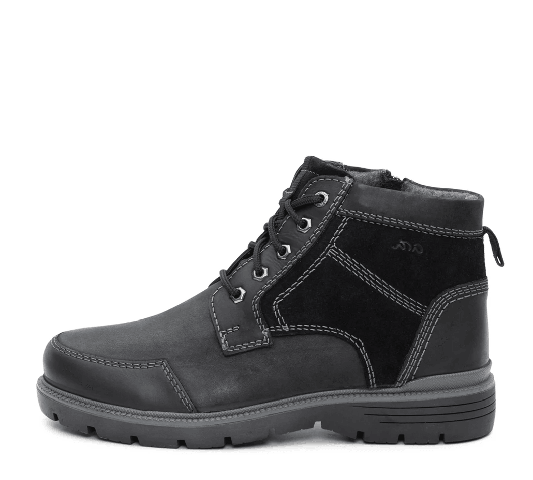 Ara Shoes Ames Men's Adjustable Width Boot - Black 11 11-36703-11