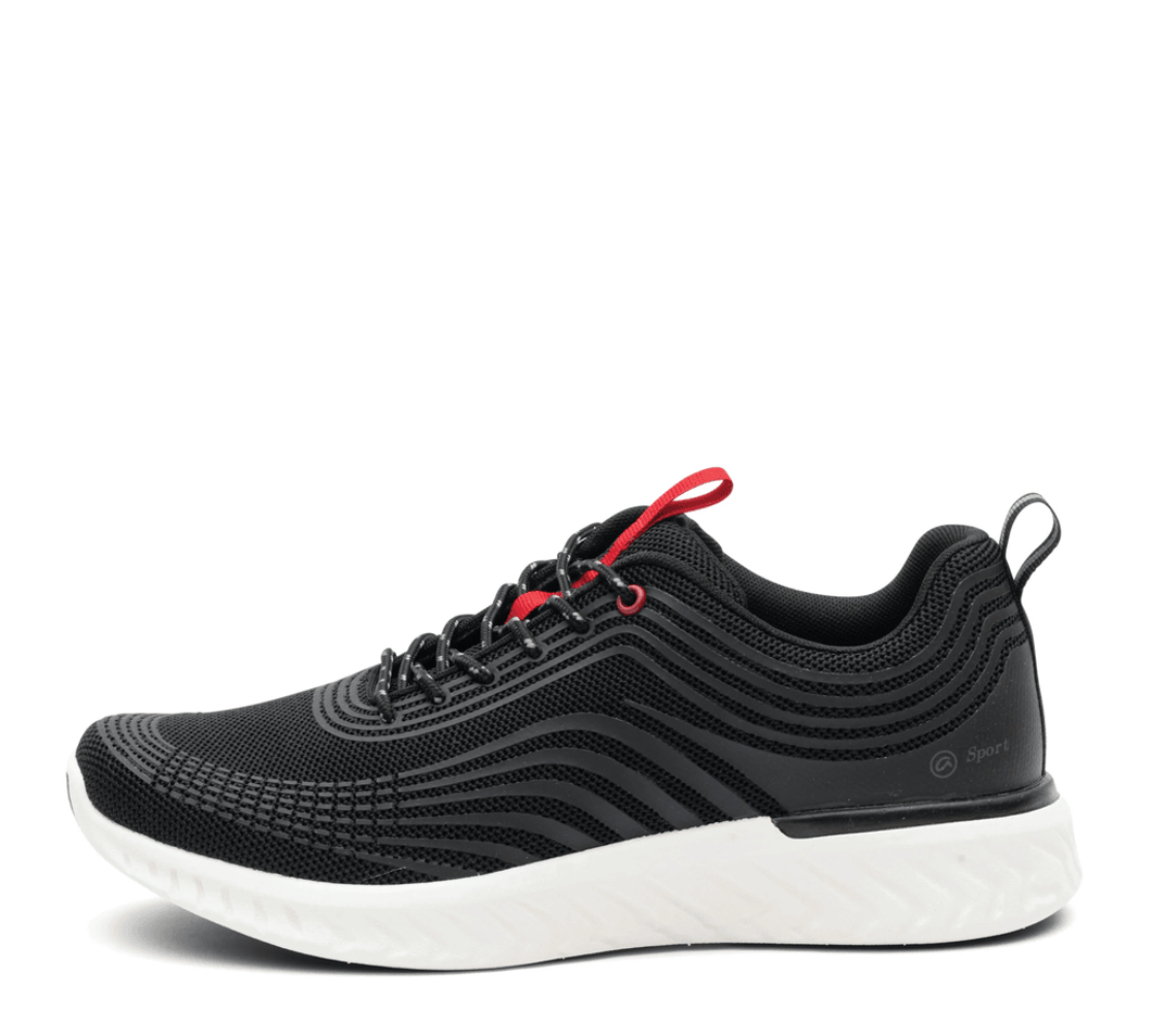 Ara Shoes St. Paul Men's Sneaker - Black 31 11-35050-31