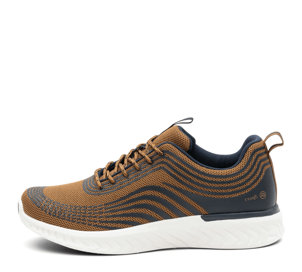 Ara Shoes St. Paul Men's Sneaker - Cognac 34 11-35050-34