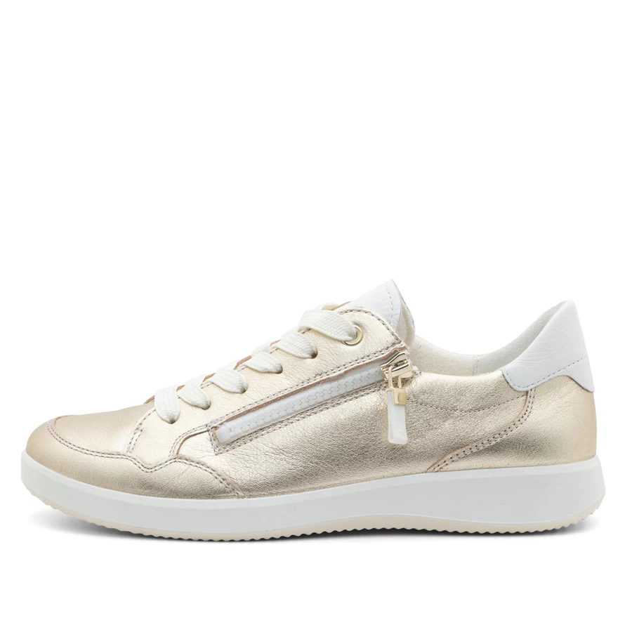 Ara Shoes Ramona Women's Side Zip Lace Sneaker